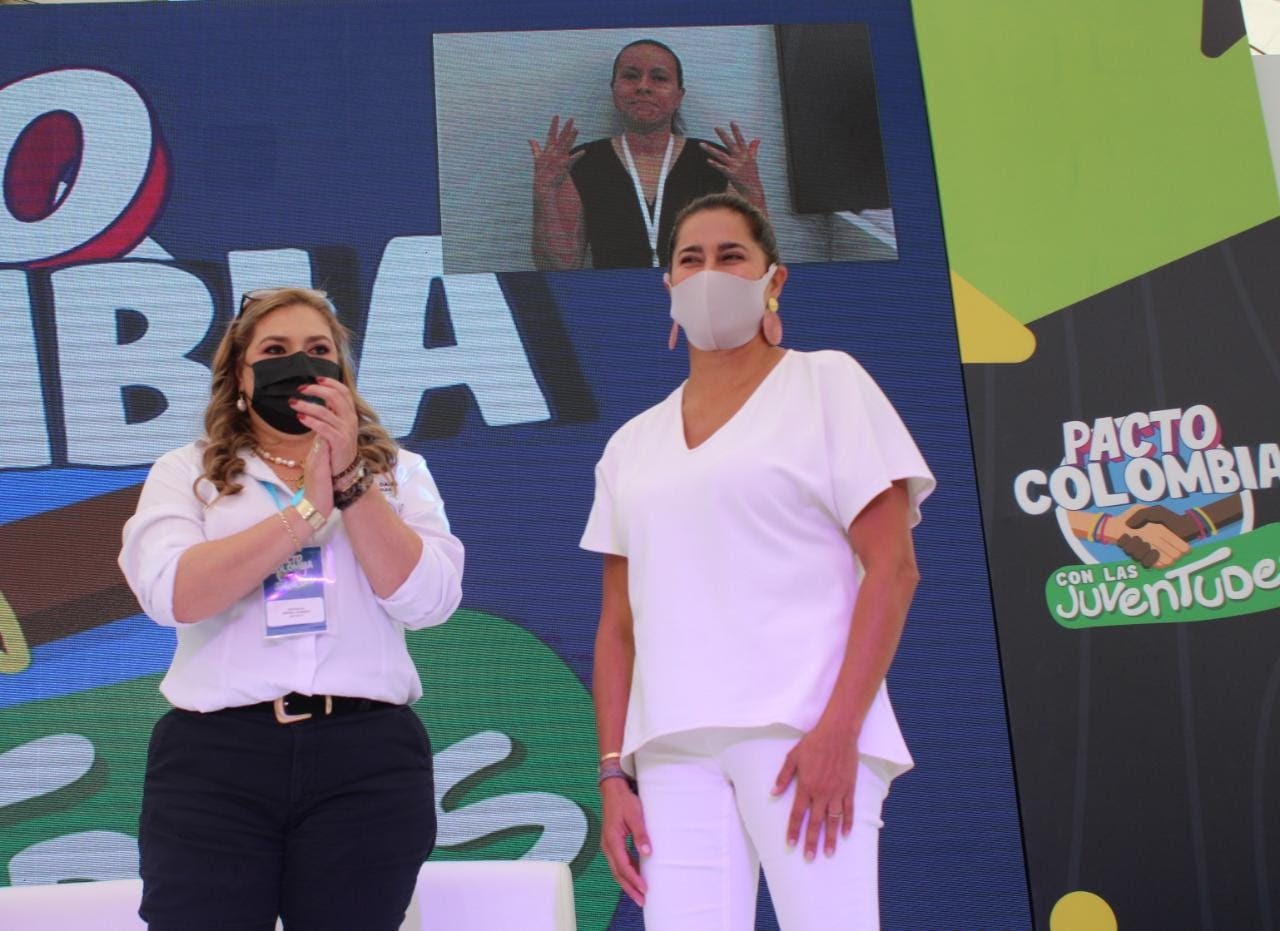 En este momento estás viendo Primera Dama de Risaralda acompañó el Pacto Colombia por las Juventudes